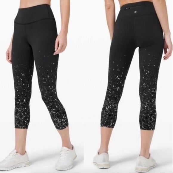 lululemon athletica Pants - Lululemon Speed Wunder Leggings 23” Speckle Shine 8